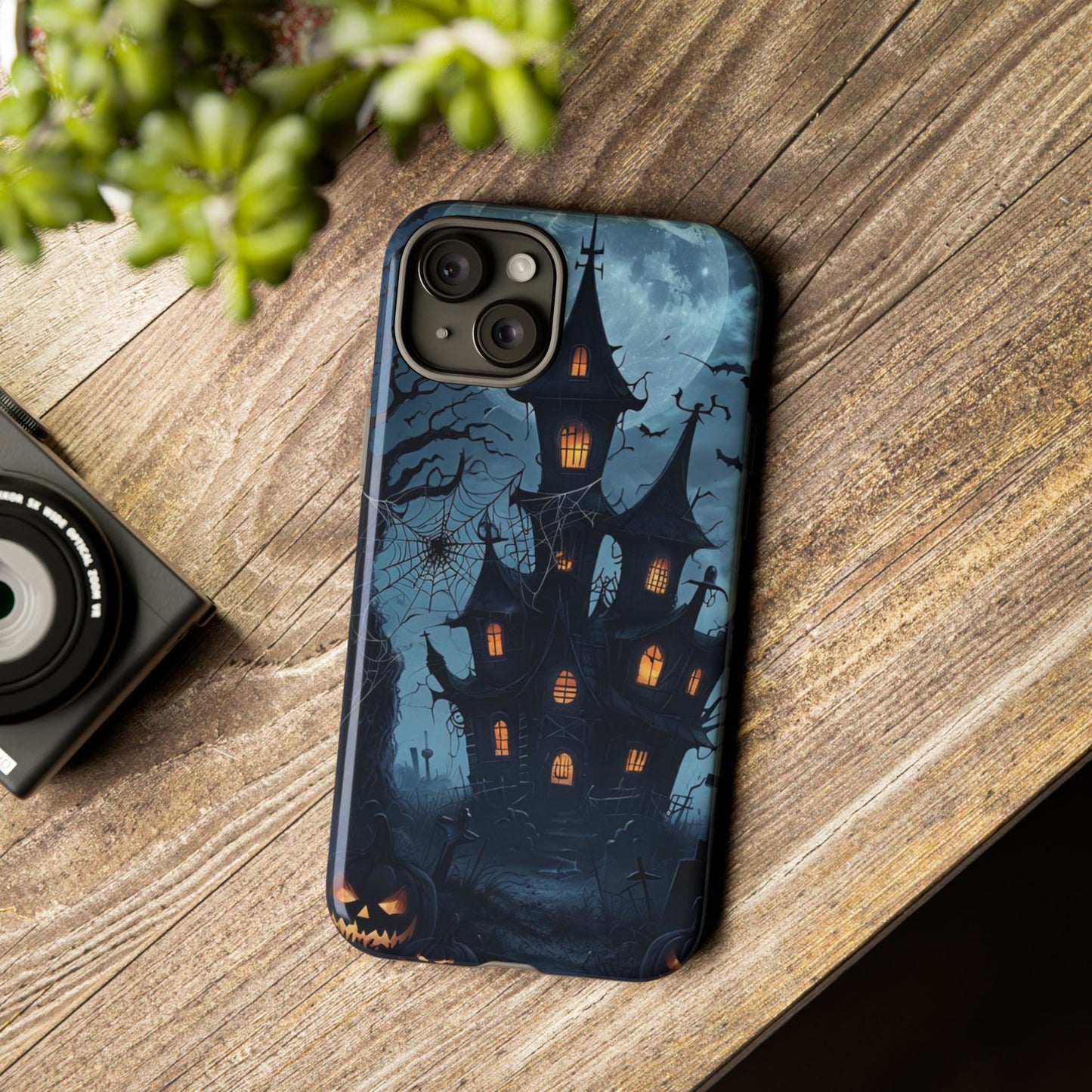 Ghostly Halloween Phone Cover – Perfect for a Haunted Look