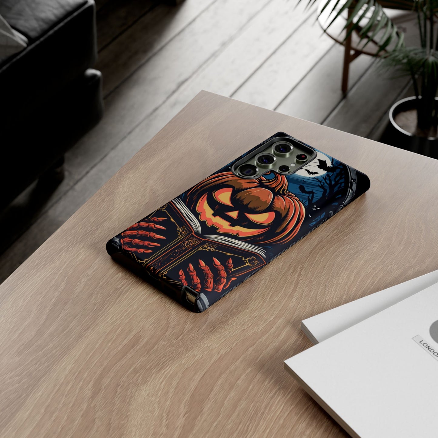 Halloween Pumpkin Phone Case - Spooky iPhone & Samsung Cover