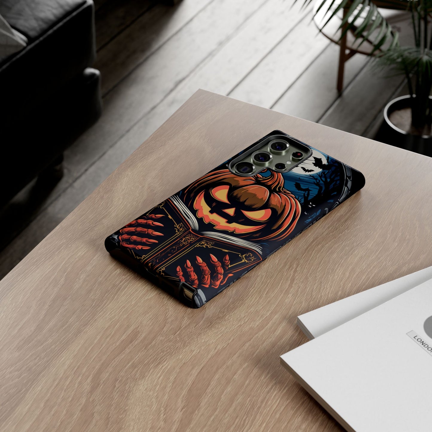 Halloween Pumpkin Phone Case - Spooky iPhone & Samsung Cover