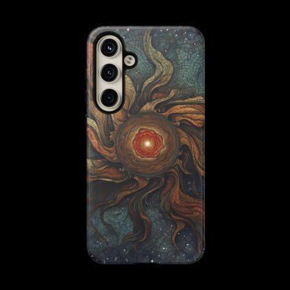 Phone Case Sun Core Galaxy – Abstract Cosmic Art Design