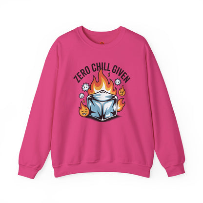 Zero Chill Given Sweatshirt – Unisex , Soft & Warm, Relaxed Fit, Casual Streetwear Pullover