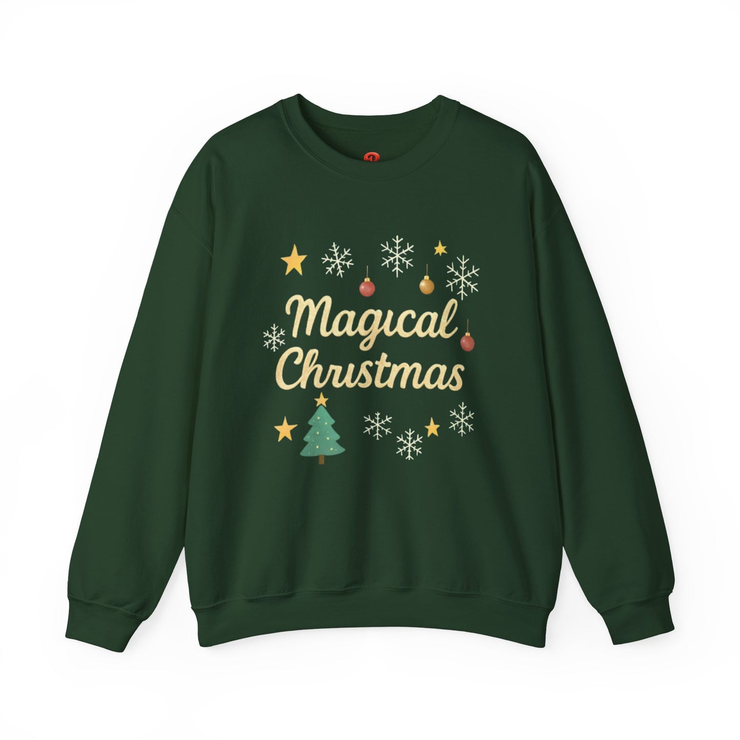 Sweatshirt Magical Christmas Pullover, Cozy Holiday Sweater for Men & Women
