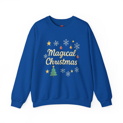 Sweatshirt Magical Christmas Pullover, Cozy Holiday Sweater for Men & Women