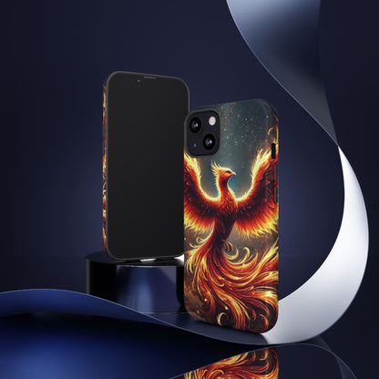 Phone Case Phoenix Flame – Fiery Phoenix Cover for iPhone & Samsung Models