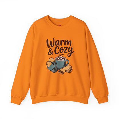 Sweatshirt Warm & Cozy with Cute Mug and Winter Accessories – Fall & Winter Casual