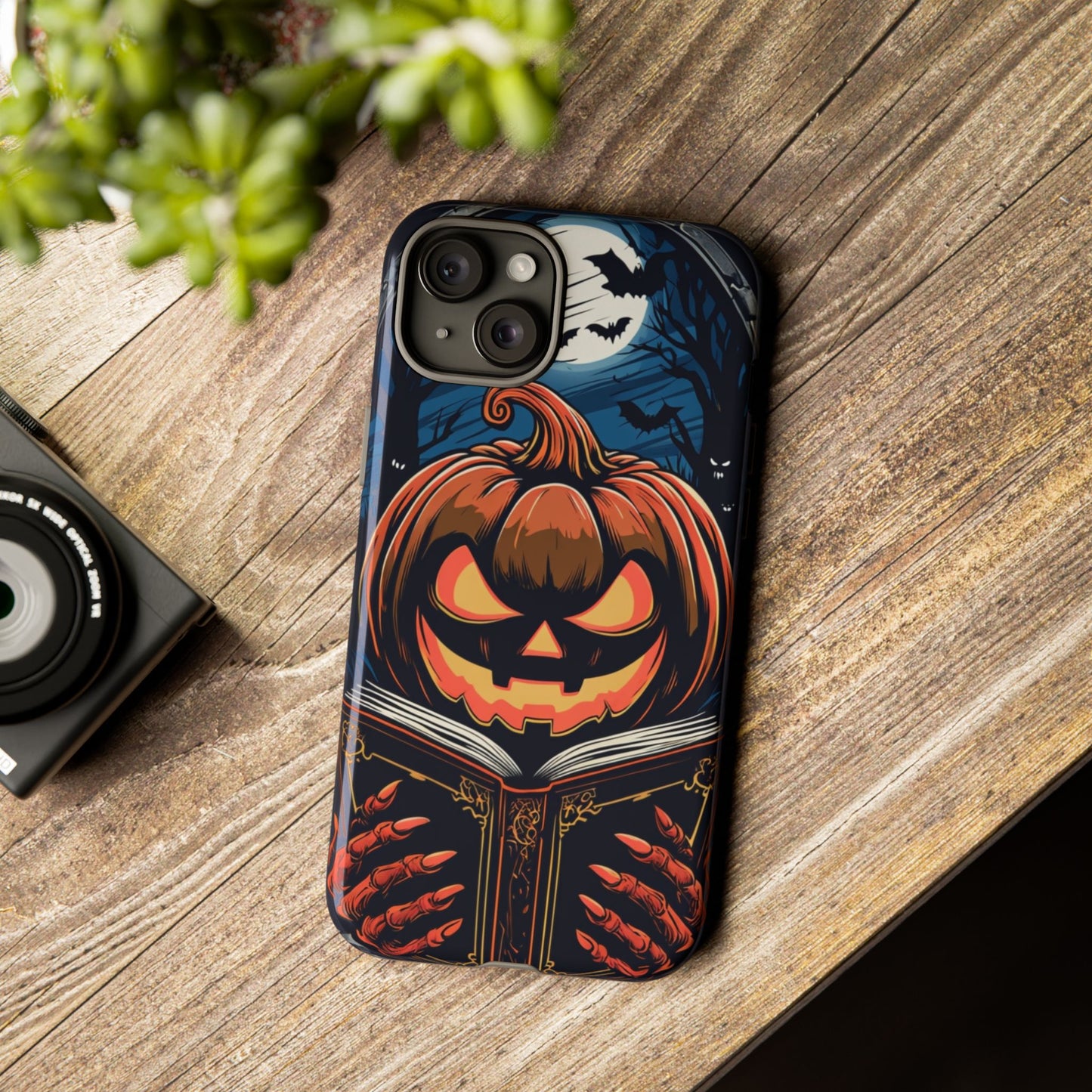 Halloween Pumpkin Phone Case - Spooky iPhone & Samsung Cover