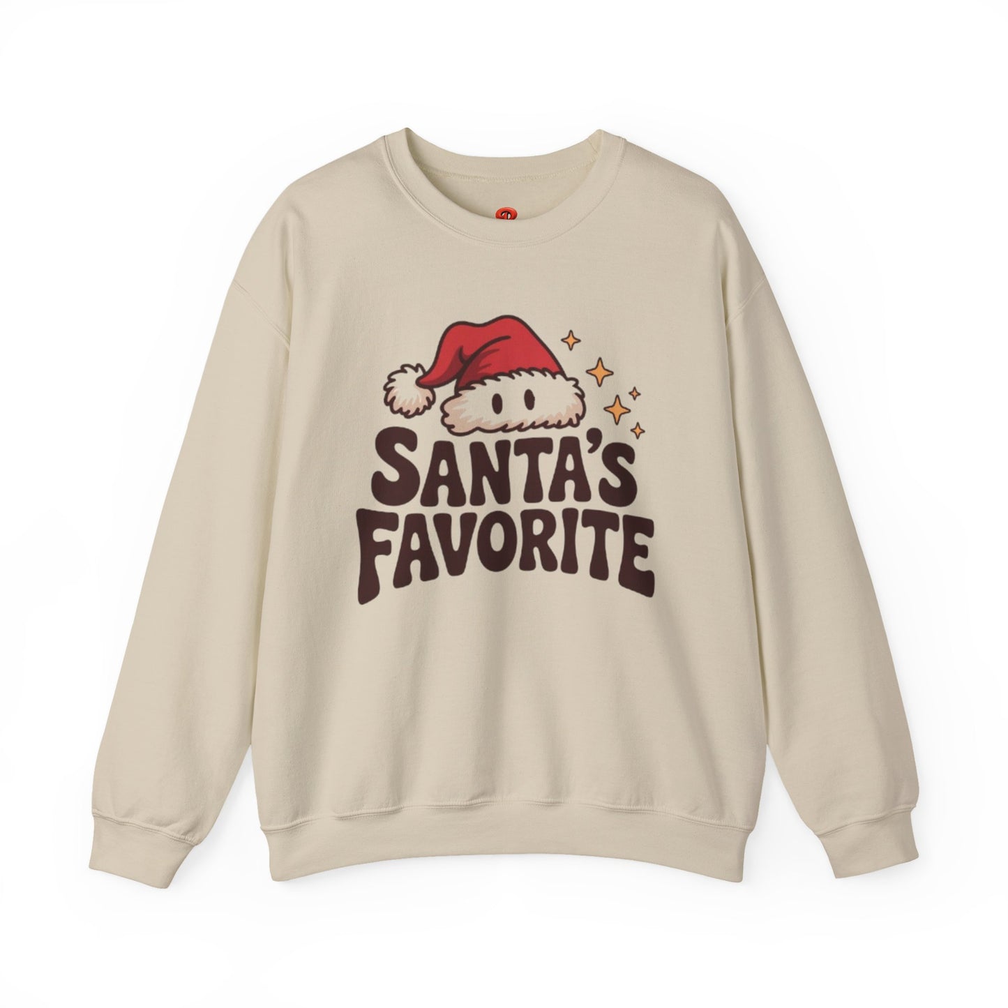 Santa’s Favorite Sweatshirt – Cozy Christmas Holiday Apparel | Festive Holiday Sweater for Men & Women | Perfect Christmas Gift