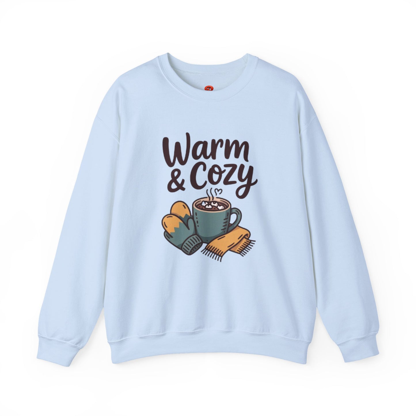 Sweatshirt Warm & Cozy with Cute Mug and Winter Accessories – Fall & Winter Casual