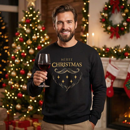 Christmas Sweatshirt with Santa Claus – Unisex, Comfortable and Casual, Perfect Holiday Gift and Festive Style