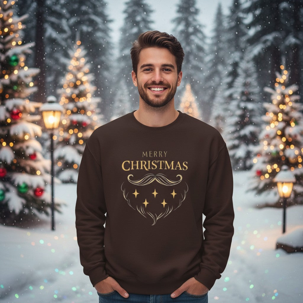 Christmas Sweatshirt with Santa Claus – Unisex, Comfortable and Casual, Perfect Holiday Gift and Festive Style