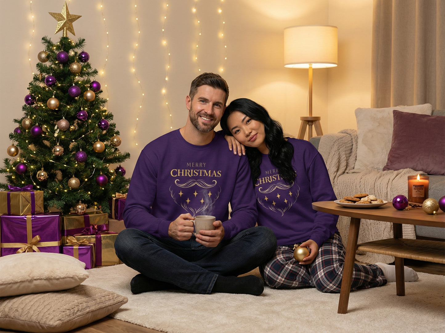 Christmas Sweatshirt with Santa Claus – Unisex, Comfortable and Casual, Perfect Holiday Gift and Festive Style