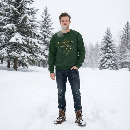 Christmas Sweatshirt with Santa Claus – Unisex, Comfortable and Casual, Perfect Holiday Gift and Festive Style