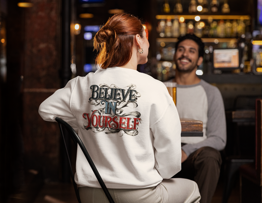 FLY Sweatshirt - "Believe In Yourself"