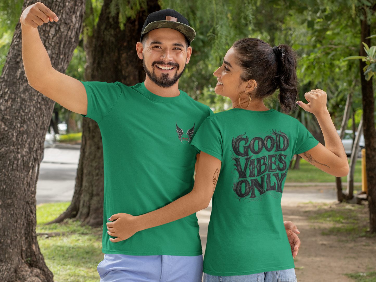 Softstyle T-Shirt - "Good Vibes Only"