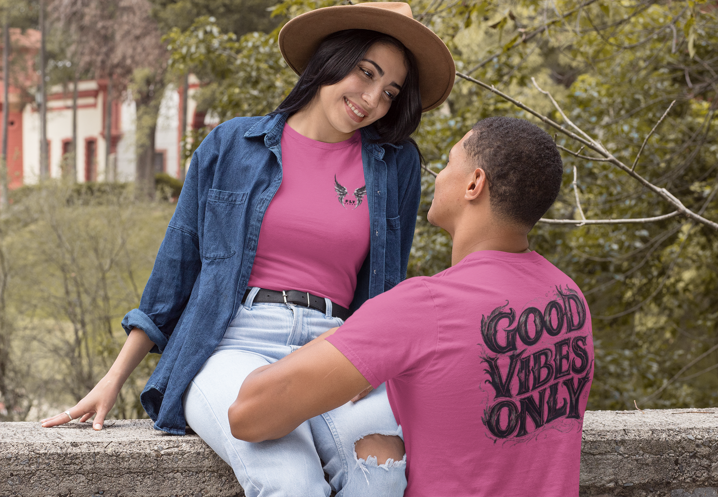 Softstyle T-Shirt - "Good Vibes Only"