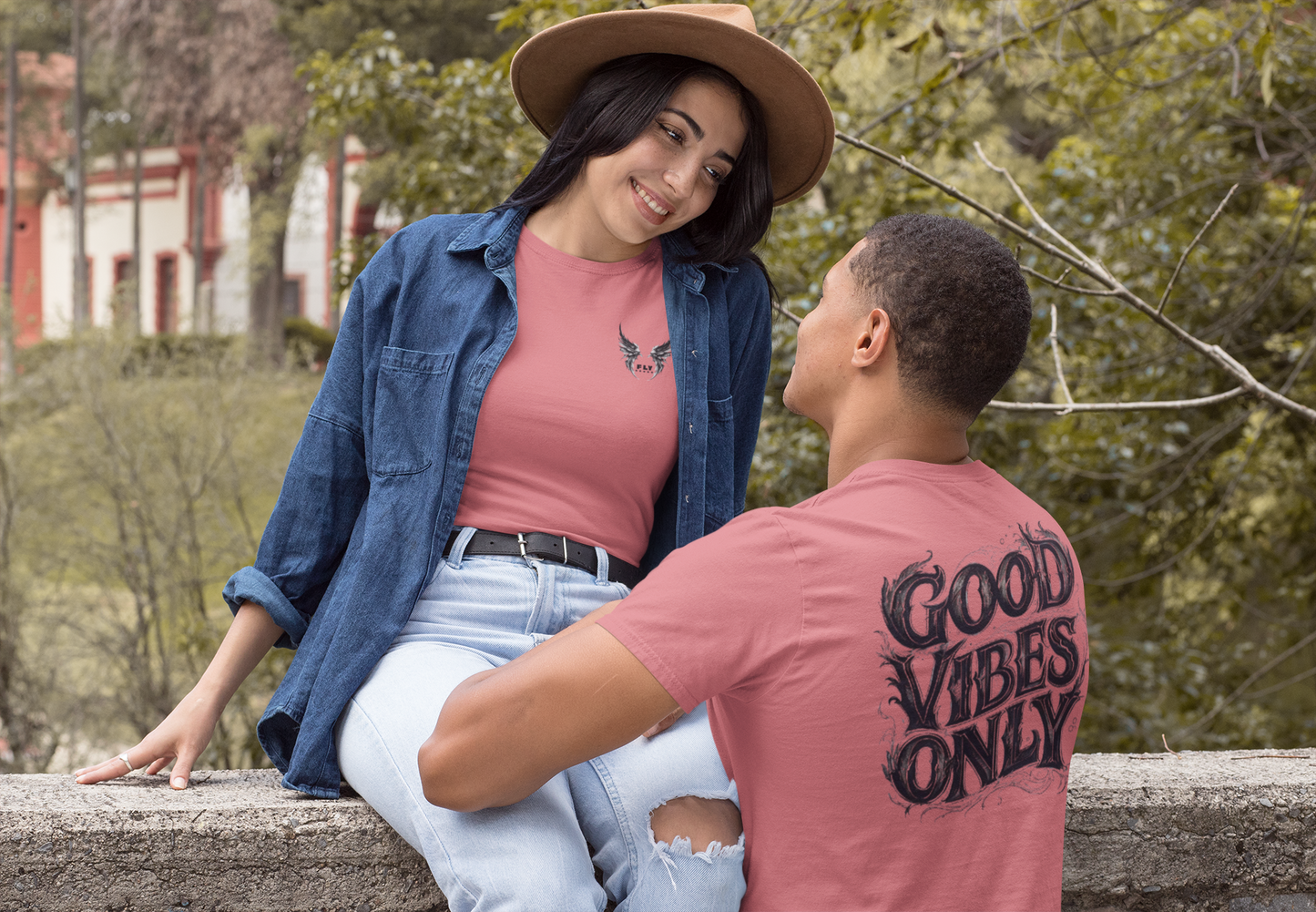 Softstyle T-Shirt - "Good Vibes Only"