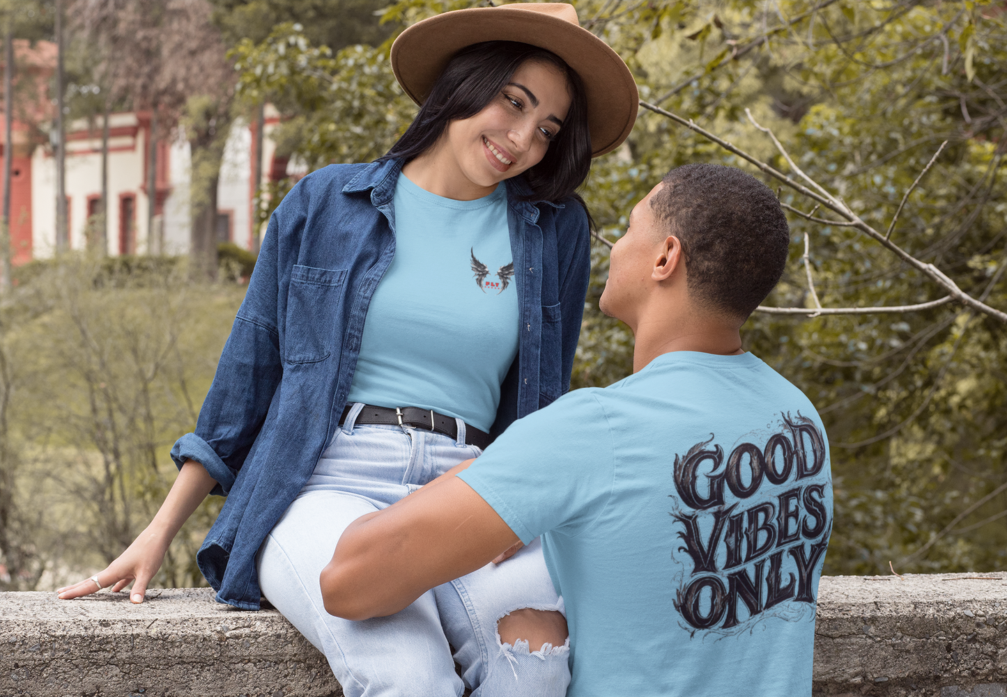 Softstyle T-Shirt - "Good Vibes Only"
