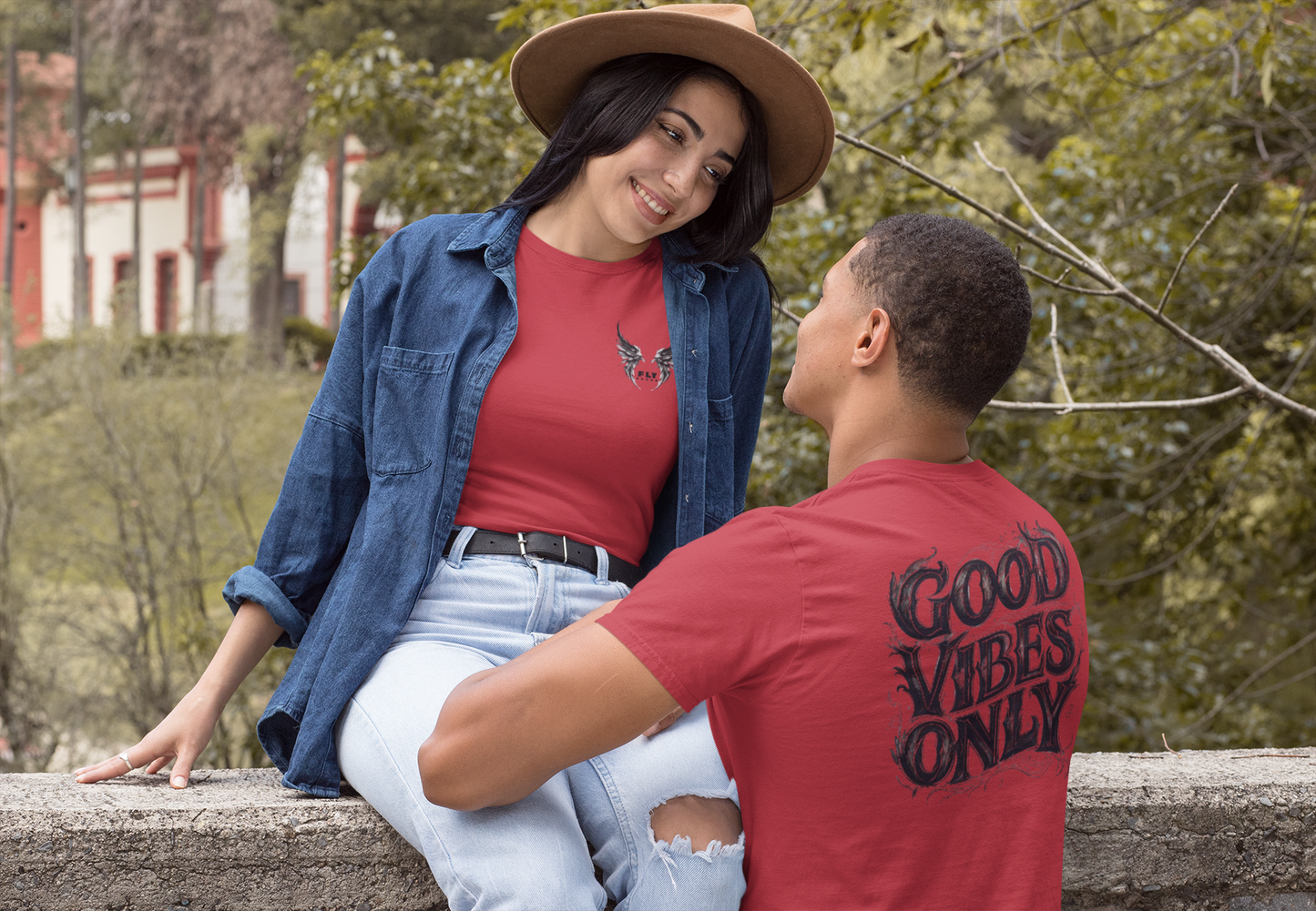 Softstyle T-Shirt - "Good Vibes Only"