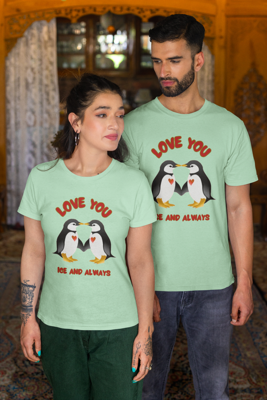 Shirt "Love You Ice And Always" – Cute & Funny Graphic Tee