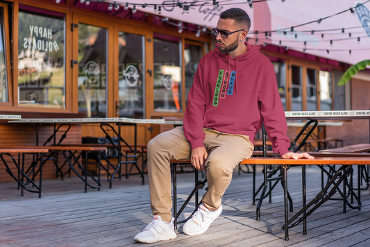 Hoodie - "Fearless - Strong - Brave"