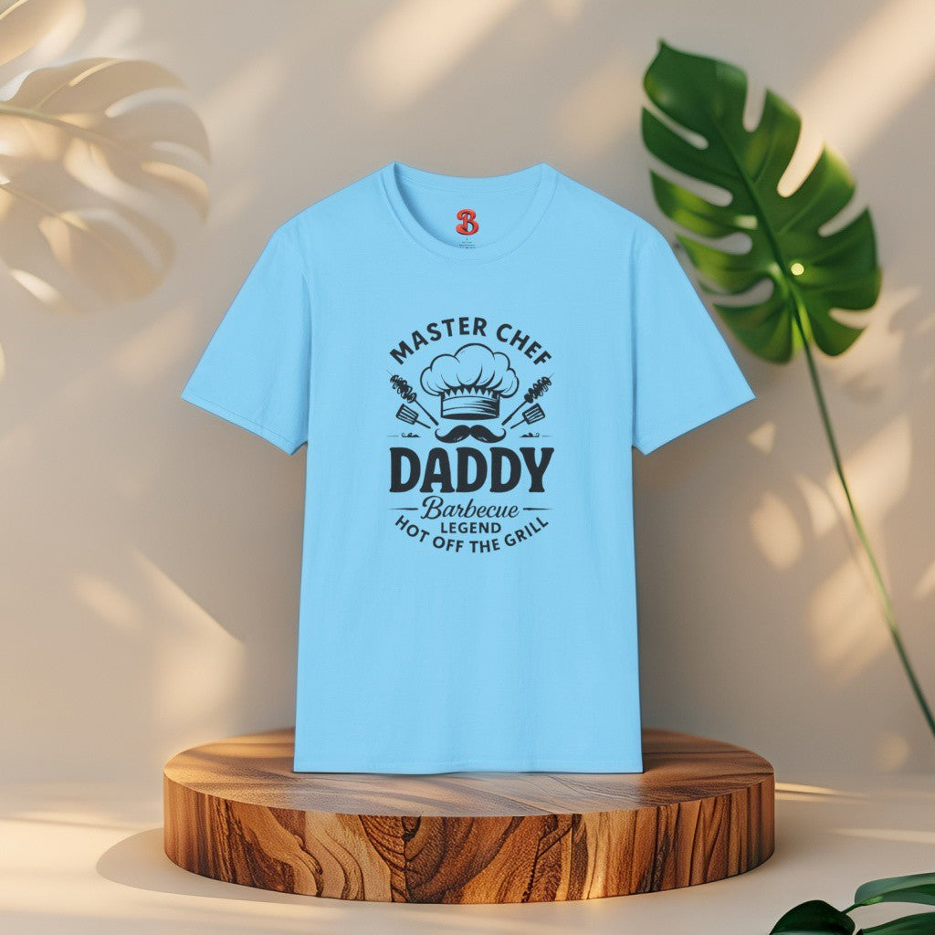 Men’s T-Shirt Master Chef Daddy – Perfect Gift for Dad, BBQ & Barbecue Legend