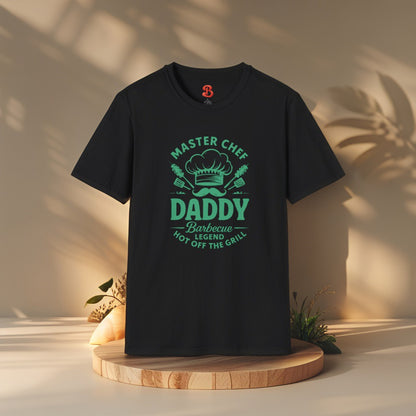 Men’s T-Shirt Master Chef Daddy – Perfect Gift for Dad, BBQ & Barbecue Legend