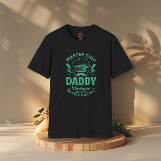 Men’s T-Shirt Master Chef Daddy – Perfect Gift for Dad, BBQ & Barbecue Legend
