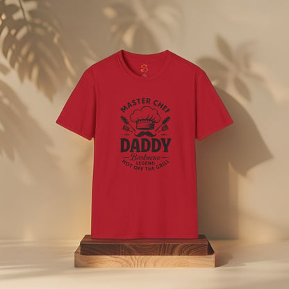 Men’s T-Shirt Master Chef Daddy – Perfect Gift for Dad, BBQ & Barbecue Legend