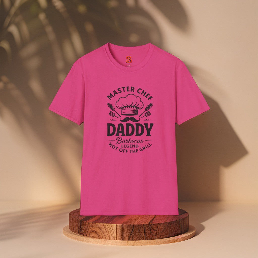 Men’s T-Shirt Master Chef Daddy – Perfect Gift for Dad, BBQ & Barbecue Legend
