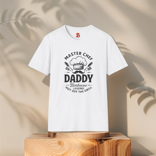 Men’s T-Shirt Master Chef Daddy – Perfect Gift for Dad, BBQ & Barbecue Legend