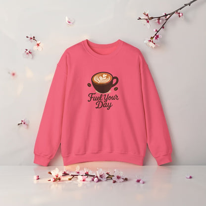 Fuel Your Day Sweatshirt – Cozy Unisex Sweatshirt for Everyday Energy