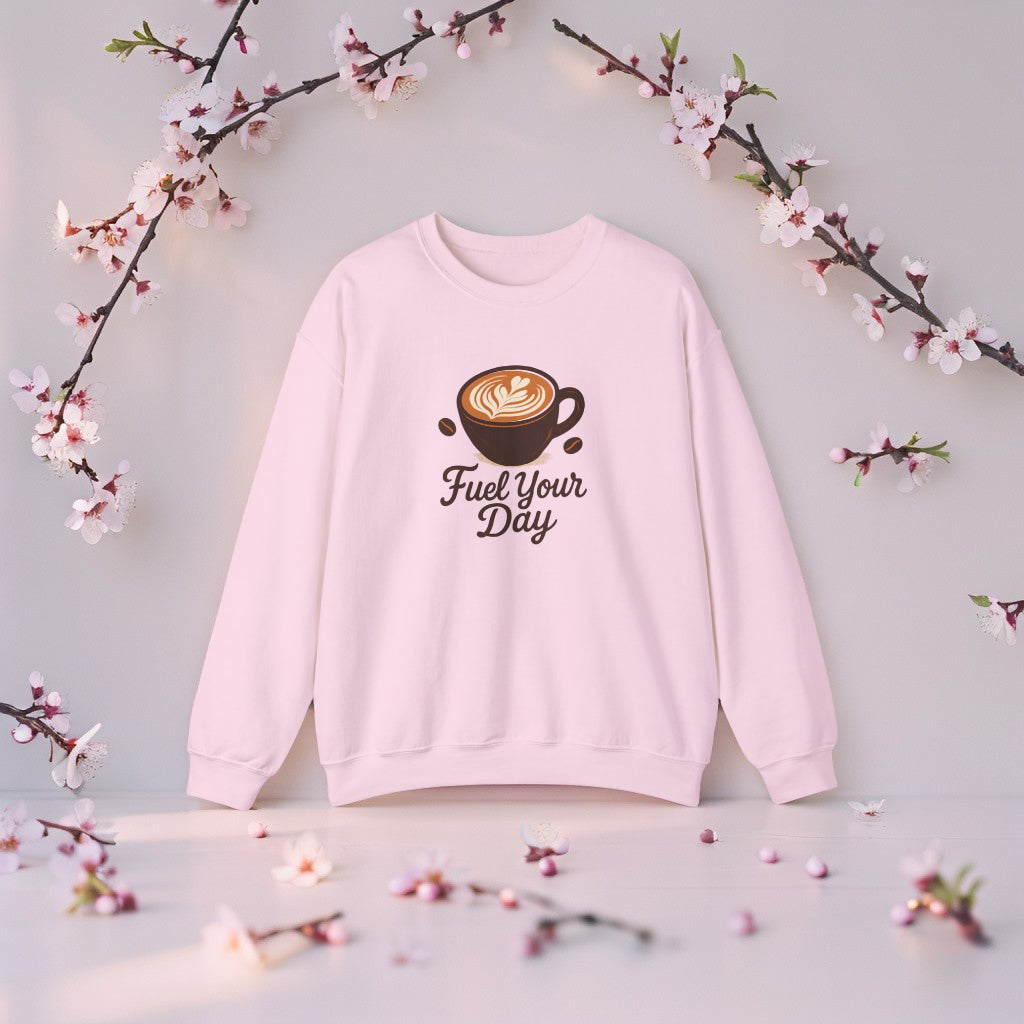 Fuel Your Day Sweatshirt – Cozy Unisex Sweatshirt for Everyday Energy