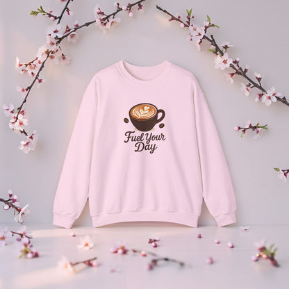 Fuel Your Day Sweatshirt – Cozy Unisex Sweatshirt for Everyday Energy