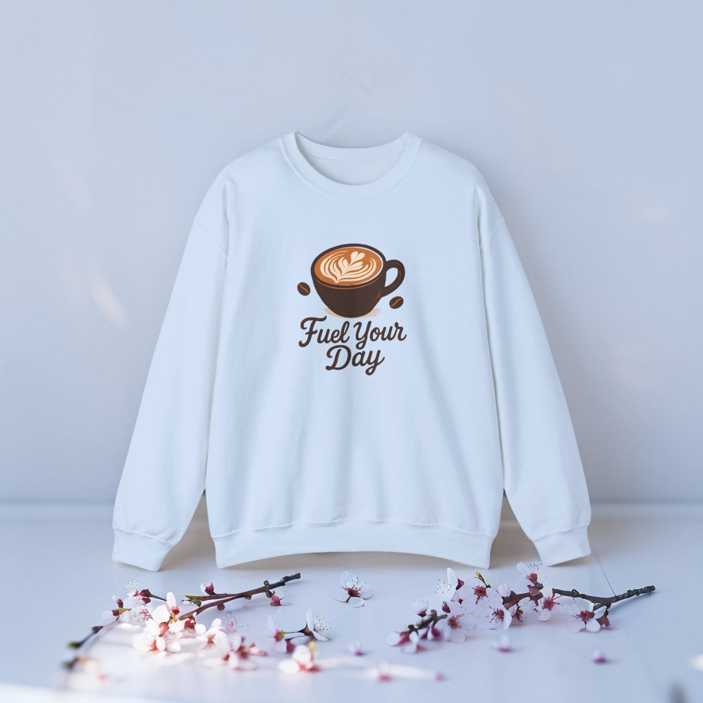 Fuel Your Day Sweatshirt – Cozy Unisex Sweatshirt for Everyday Energy