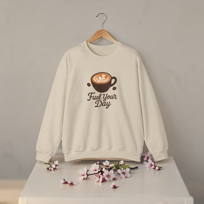 Fuel Your Day Sweatshirt – Cozy Unisex Sweatshirt for Everyday Energy