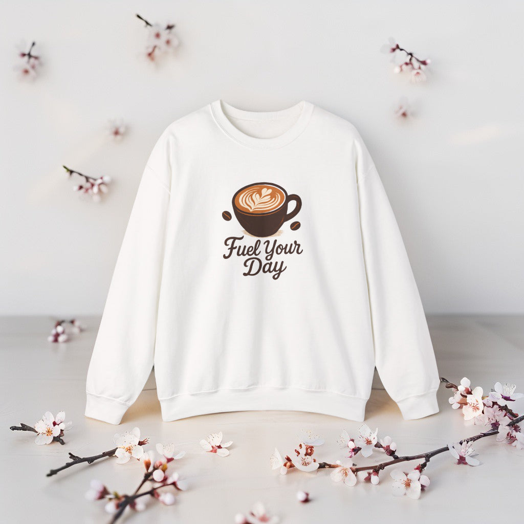 Fuel Your Day Sweatshirt – Cozy Unisex Sweatshirt for Everyday Energy