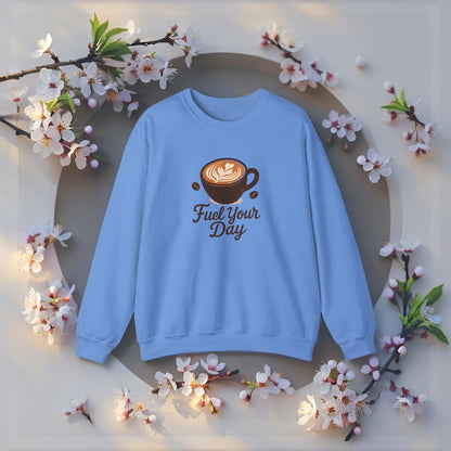 Fuel Your Day Sweatshirt – Cozy Unisex Sweatshirt for Everyday Energy