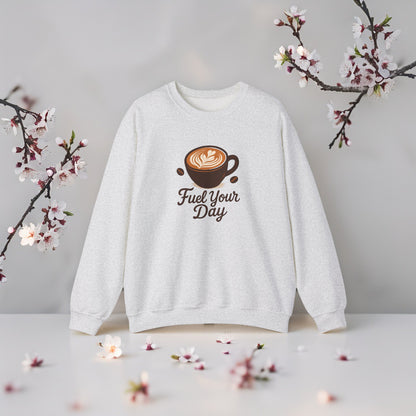 Fuel Your Day Sweatshirt – Cozy Unisex Sweatshirt for Everyday Energy