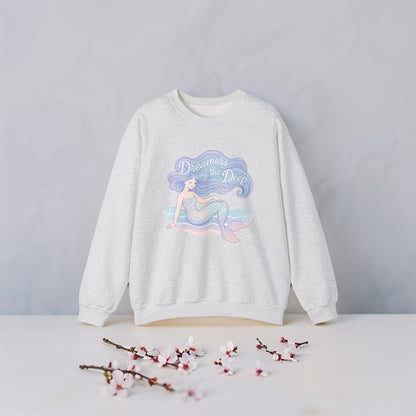 Dreamy Mermaid Sweatshirt – Dreamers of the Deep Pastel Aesthetic Pullover