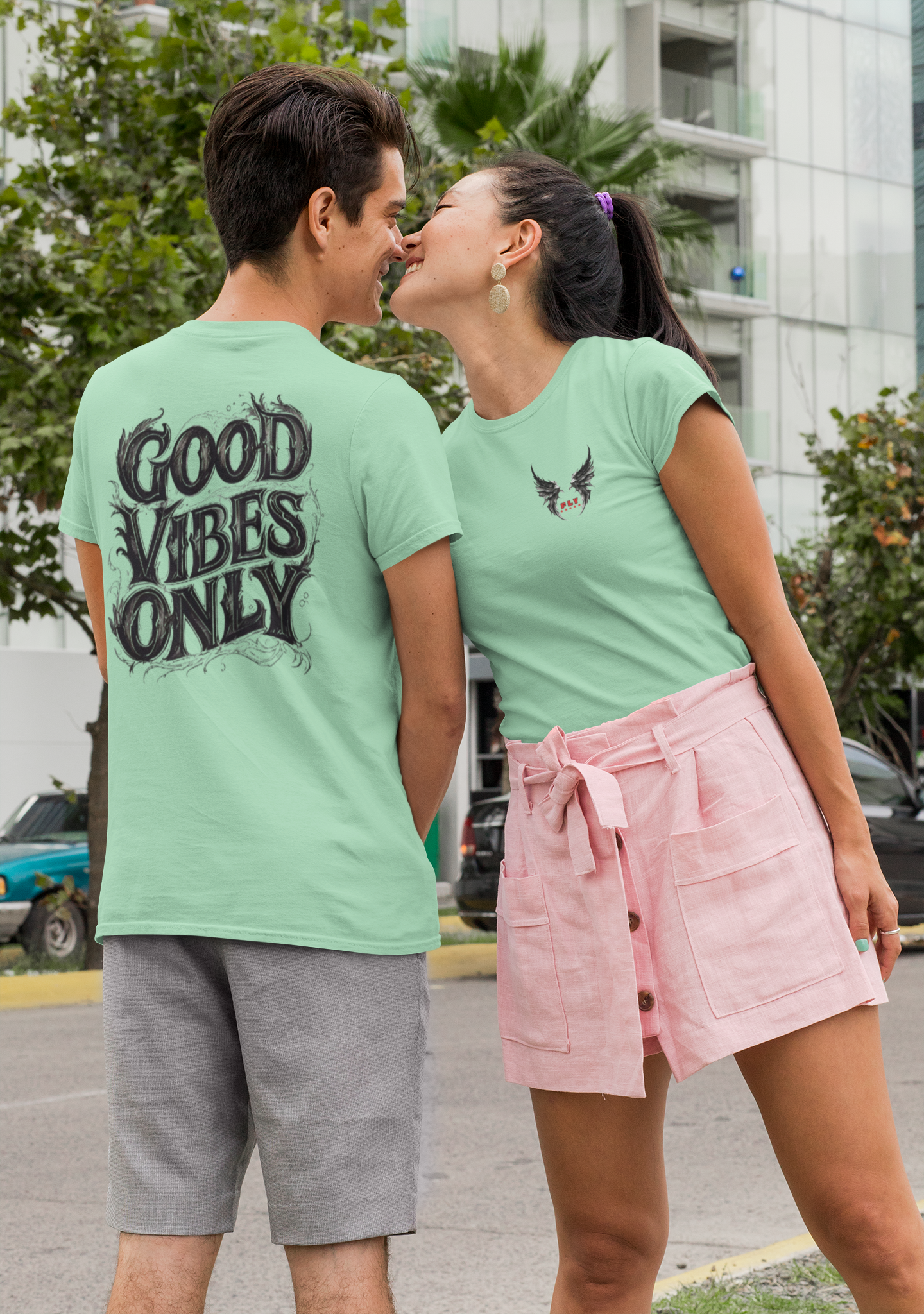Softstyle T-Shirt - "Good Vibes Only"