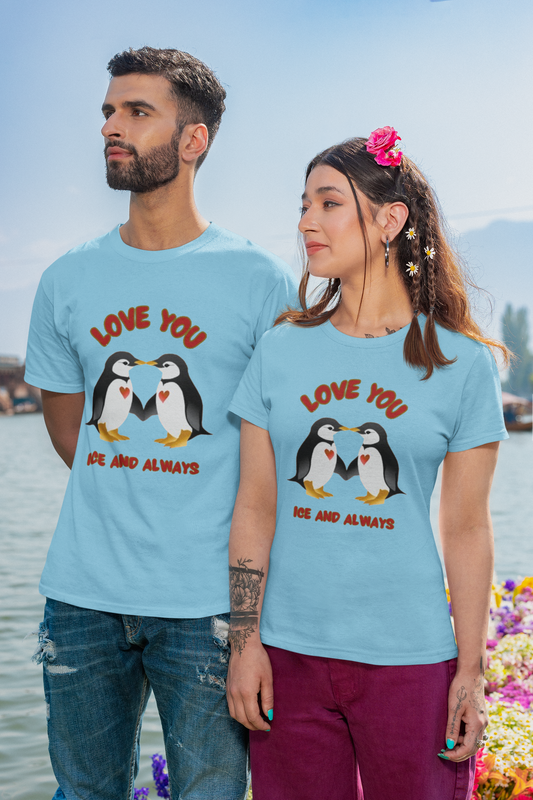 Shirt "Love You Ice And Always" – Cute & Funny Graphic Tee