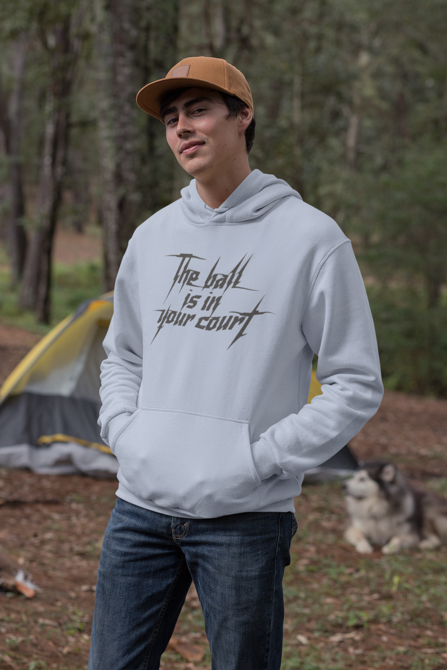 Hoodie - "The Ball Is In Your Court"