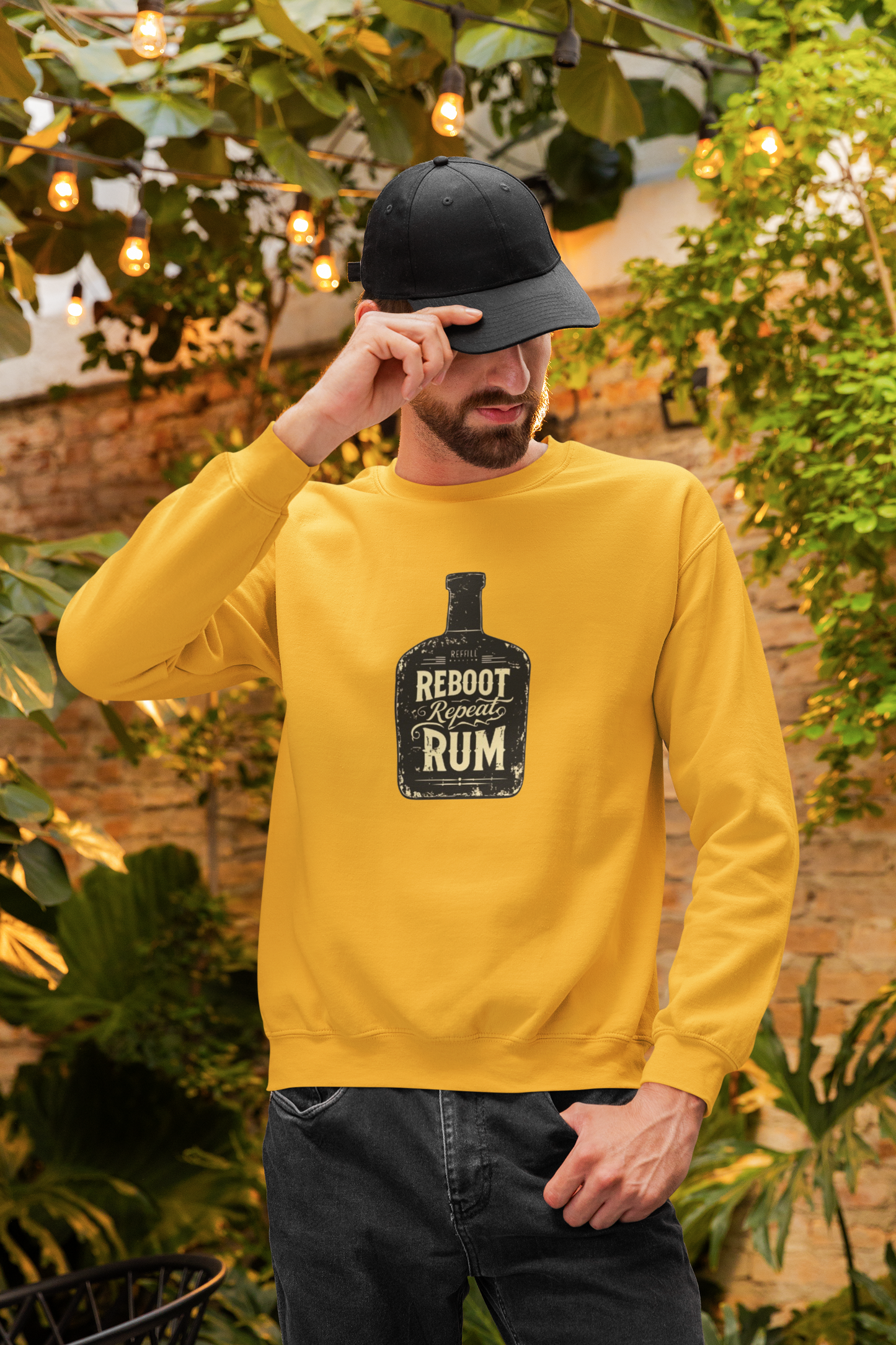 Sweatshirt - "Bottle of Rum"