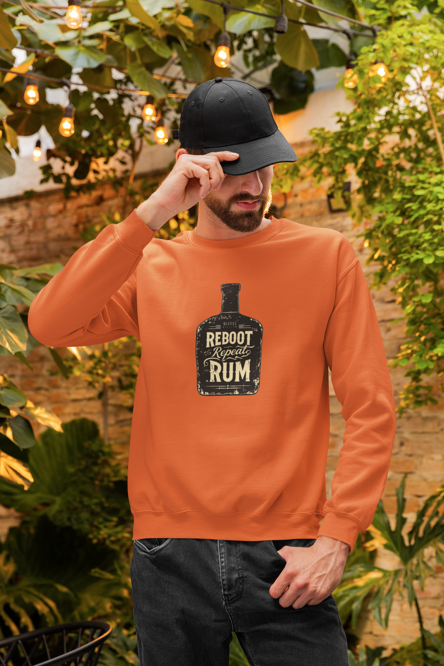 Sweatshirt - "Bottle of Rum"