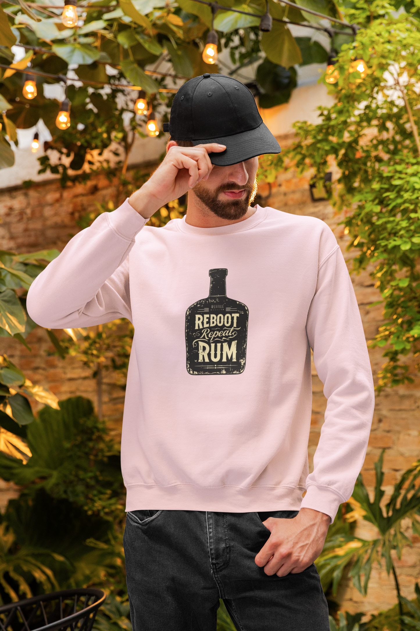 Sweatshirt - "Bottle of Rum"