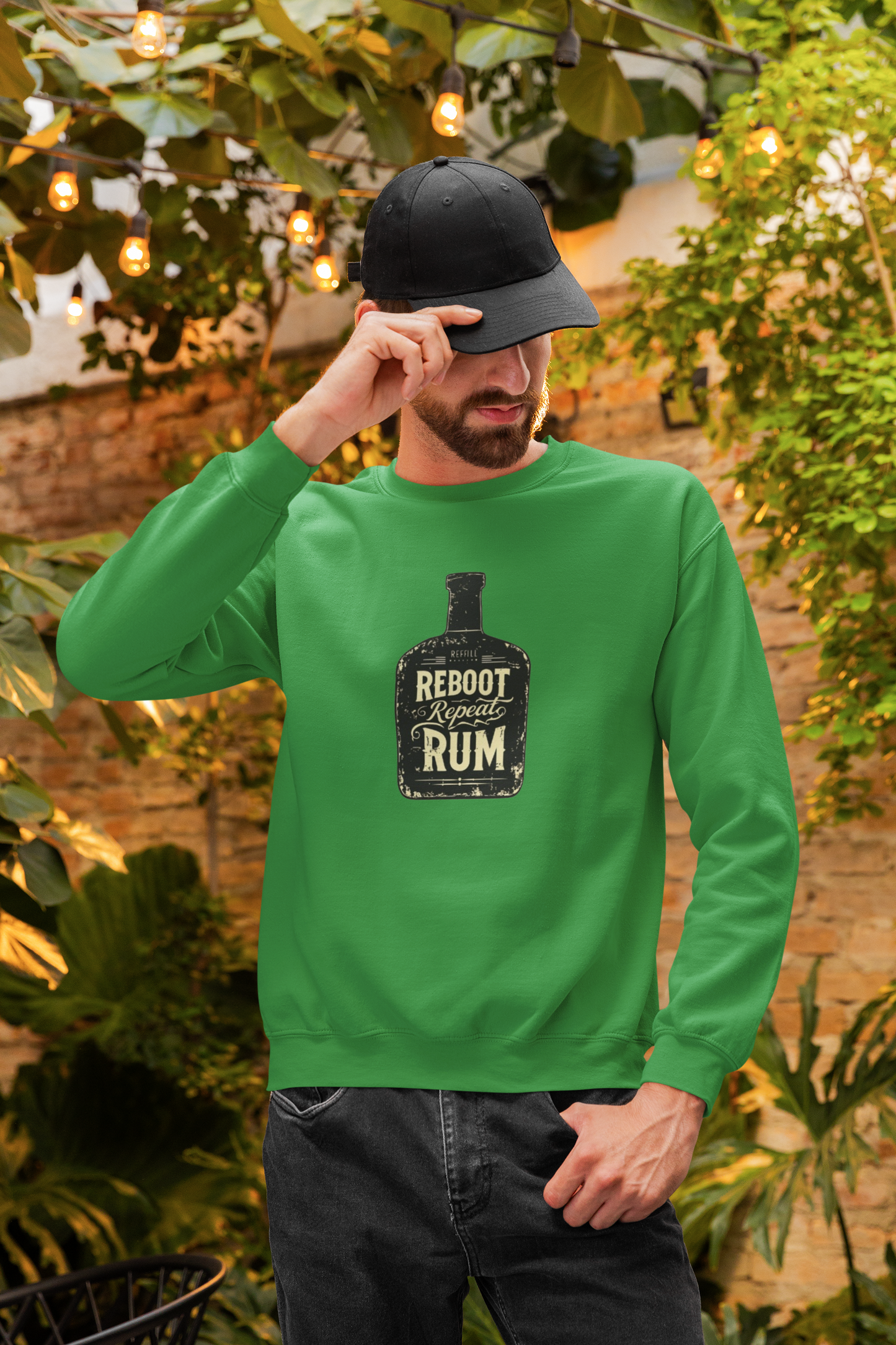 Sweatshirt - "Bottle of Rum"
