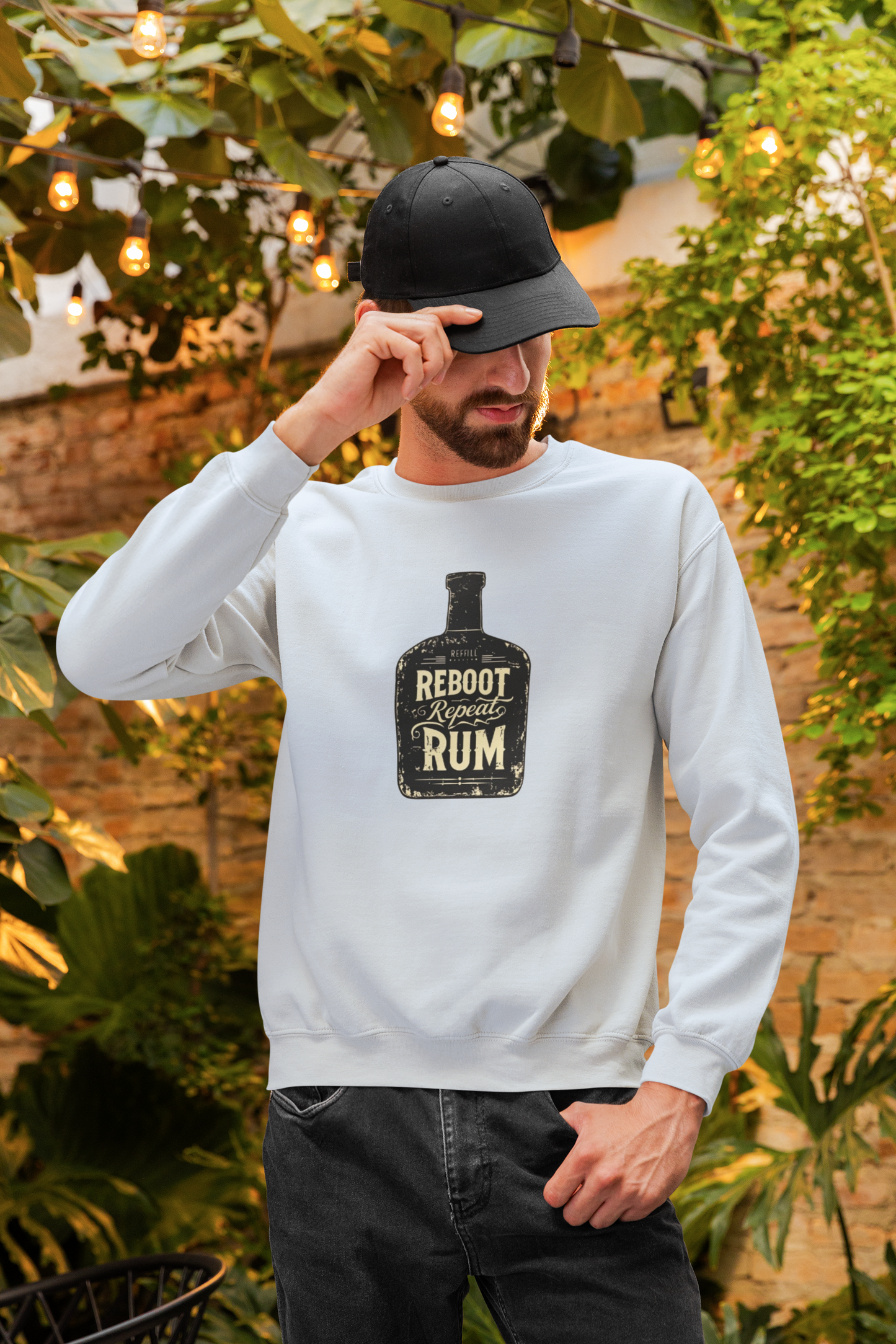 Sweatshirt - "Bottle of Rum"