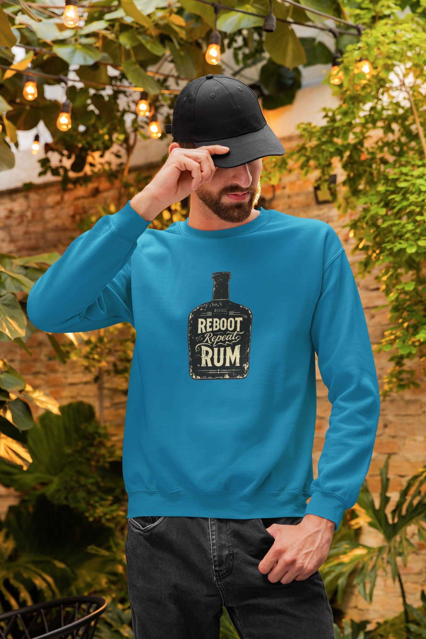 Sweatshirt - "Bottle of Rum"