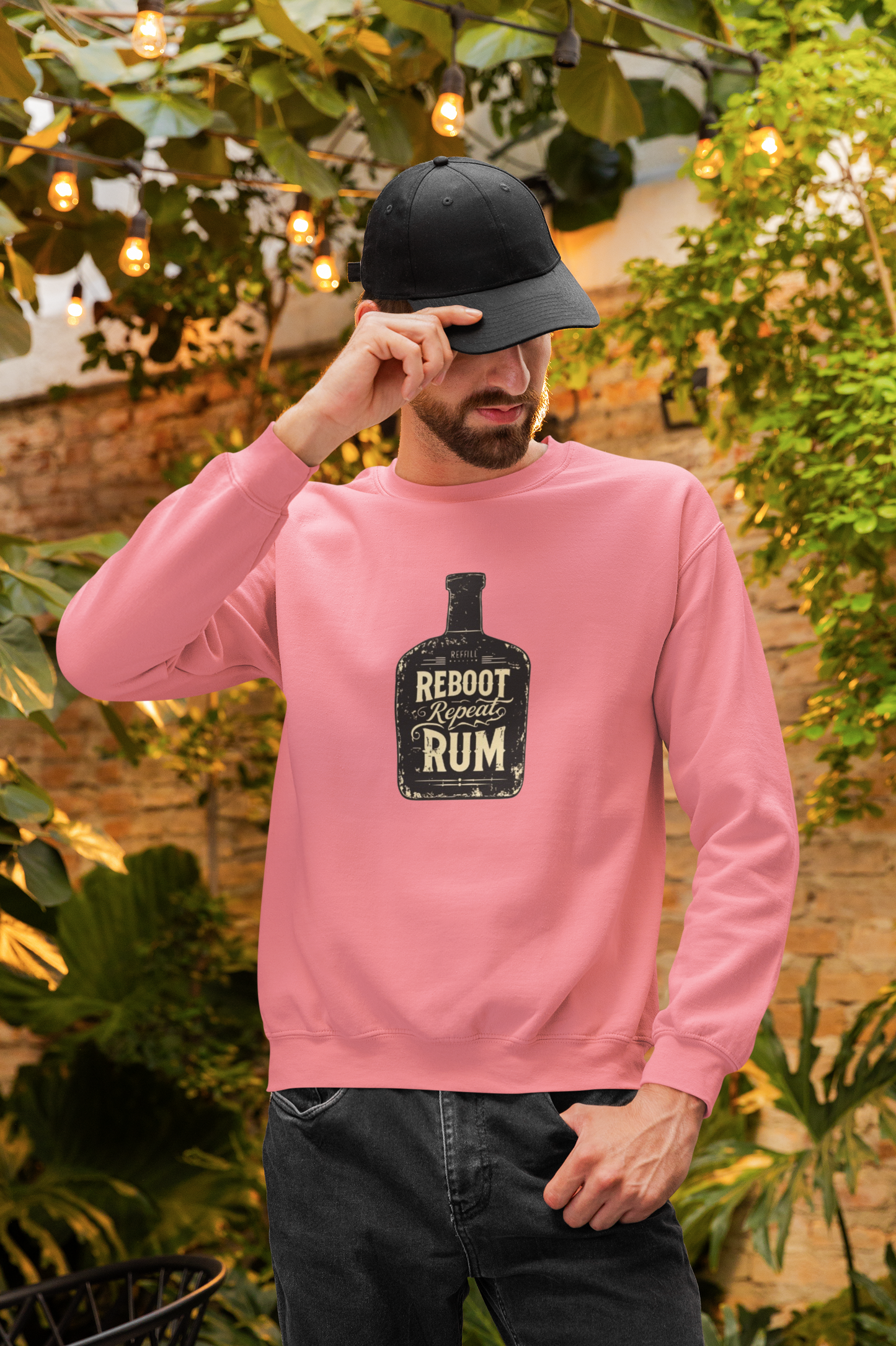Sweatshirt - "Bottle of Rum"