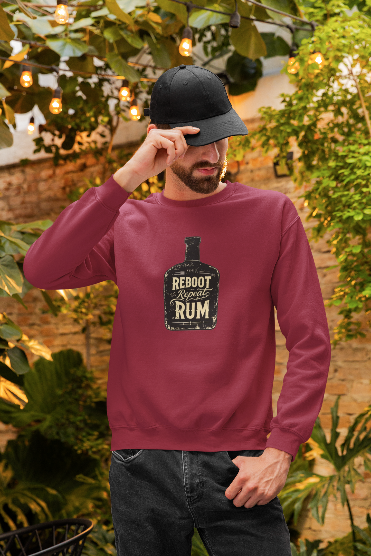 Sweatshirt - "Bottle of Rum"